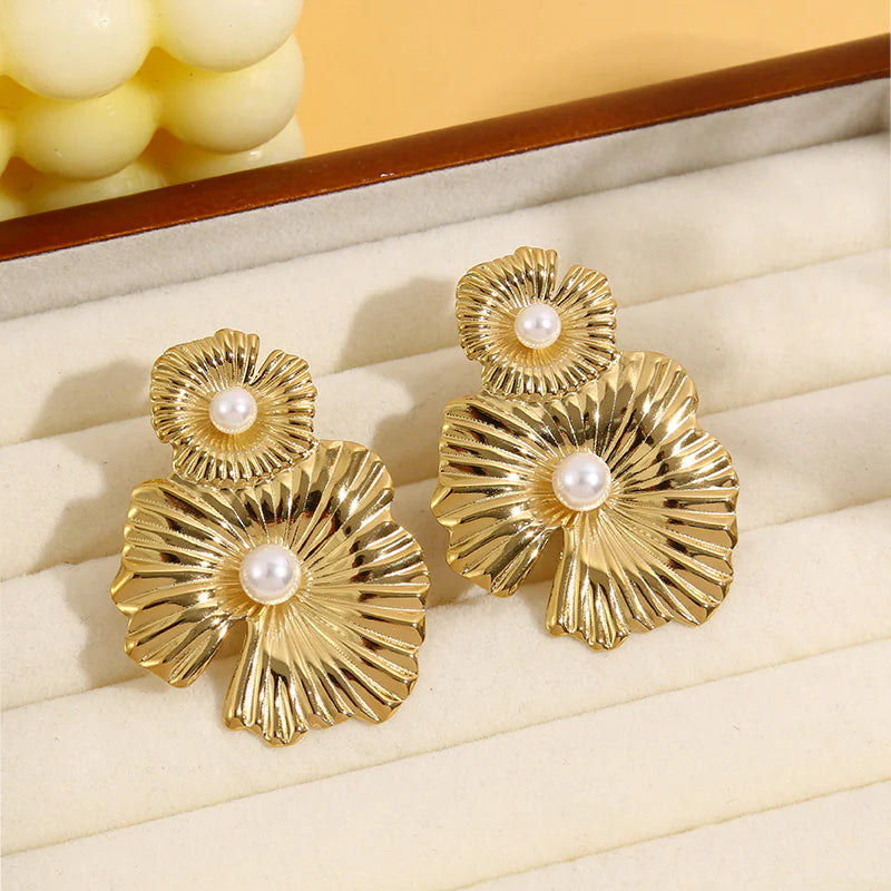Sarah I Boucles d'oreilles en Acier Inoxydable
