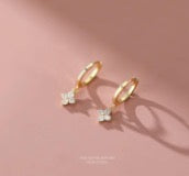 Céleste I Boucles d'oreilles en Acier Inoxydable