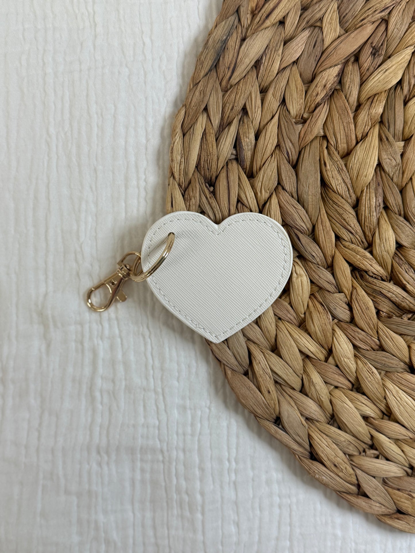 Porte clés coeur personnalisé