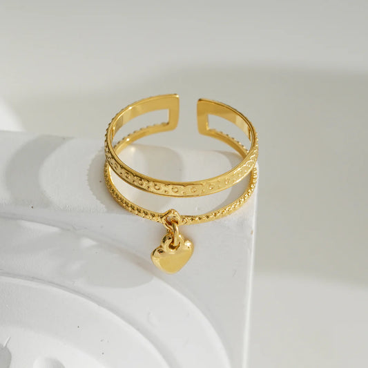 Lisa I Bague en Acier Inoxydable