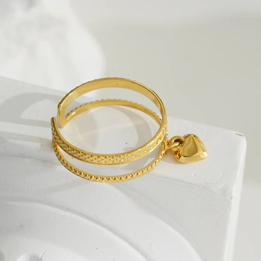 Lisa I Bague en Acier Inoxydable